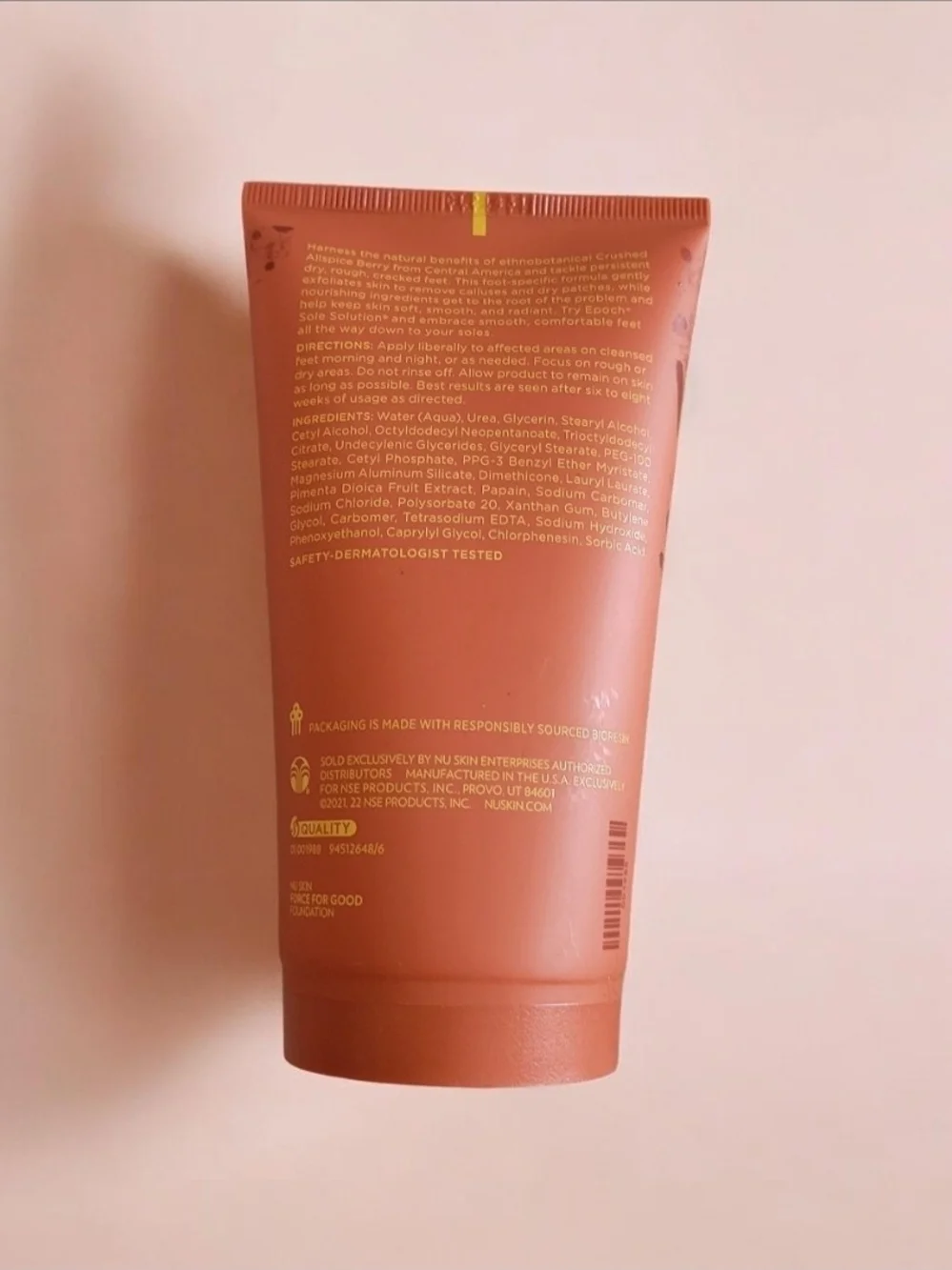 Epoch Sole Solution Foot Treatment - New Sealed 4 Oz